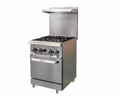MVP Group LLC IR-4-24 Range, 24" Restaurant, Gas