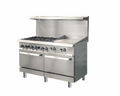 MVP Group LLC IR-6B-24TG-60 LP Range, 60" Restaurant, Gas