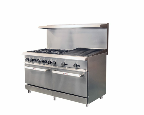 MVP Group LLC IR-6B-24RB-60 LP Range, 60" Restaurant, Gas