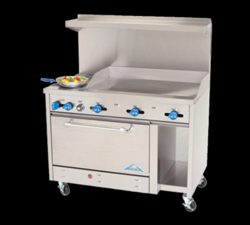 Comstock-Castle F3430-48 Range, 48" Restaurant, Gas