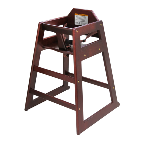 CAC CHWH-30MAH High Chair, Wood