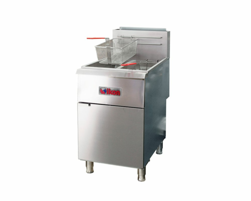MVP Group LLC IGF-40/40-LP Fryer, Gas, Floor Model, Split Pot