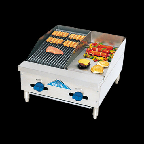 Comstock-Castle FHP24-12-1LB Griddle / Charbroiler, Gas, Countertop
