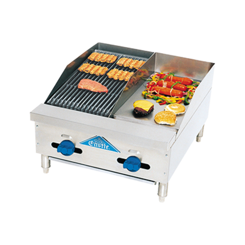 Comstock-Castle FHP24-12-1LB Griddle / Charbroiler, Gas, Countertop