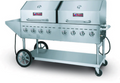 MVP Group LLC IBQ-60 Charbroiler, Gas, Outdoor Grill