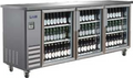 MVP Group LLC IBB73-3G-24SS Back Bar Cabinet, Refrigerated