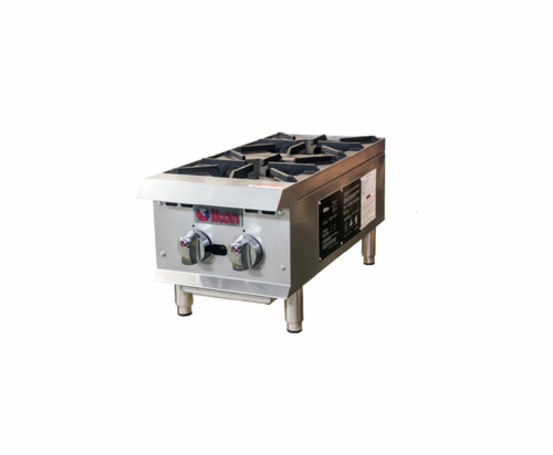 MVP Group LLC IHP-2-12 LP Hotplate, Countertop, Gas