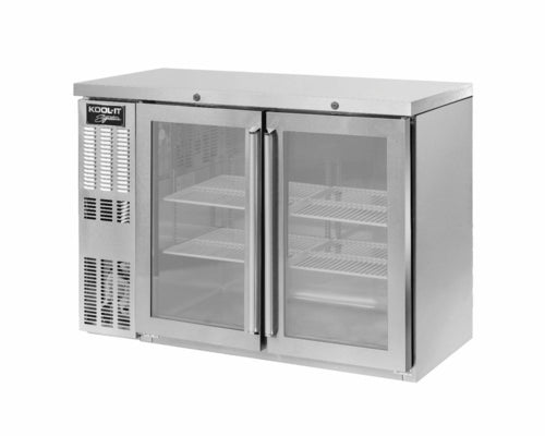 MVP Group LLC KNB-48-2SG Back Bar Cabinet, Refrigerated