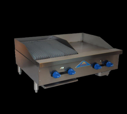 Comstock-Castle FHP36-18-1.5RB Griddle / Charbroiler, Gas, Countertop