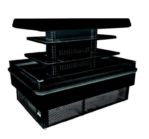 MVP Group LLC KAR-66-IS-R-B Merchandiser, Open Refrigerated Display