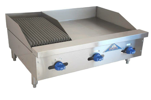 Comstock-Castle FHP36-24-1LB Griddle / Charbroiler, Gas, Countertop