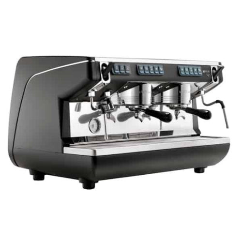 Nuova Simonelli APPIA LIFE 2GR VOL BLACK Espresso Cappuccino Machine