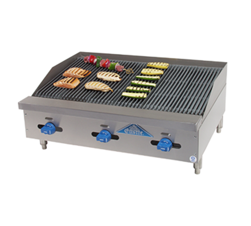 Comstock-Castle FHP36-3LB Charbroiler, Gas, Countertop