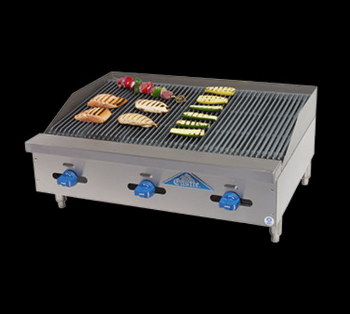 Comstock-Castle FHP36-3LB Charbroiler, Gas, Countertop