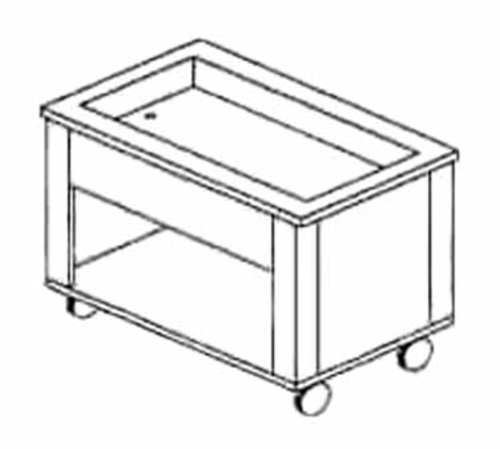 Piper Products/Servolift Eastern 4-HCM Serving Counter, Hot & Cold
