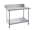 Advance Tabco KSS-246 Work Table,  63" - 72", Stainless Steel Top