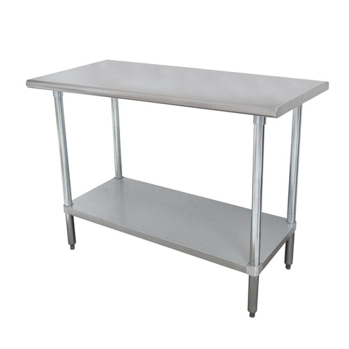 Advance Tabco MSLAG-247-X Work Table,  73" - 84", Stainless Steel Top