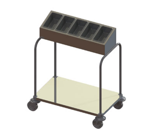 Piper Products/Servolift Eastern 715-1-A8 Flatware & Tray Cart