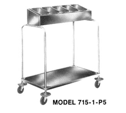 Piper Products/Servolift Eastern 715-1-P10 Flatware & Tray Cart