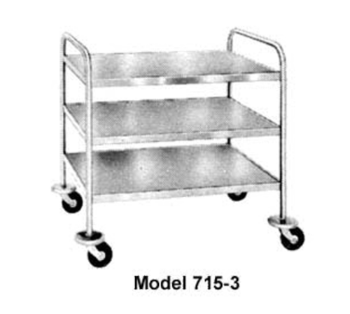 Piper Products/Servolift Eastern 715-5 Cart, Utility/Bussing