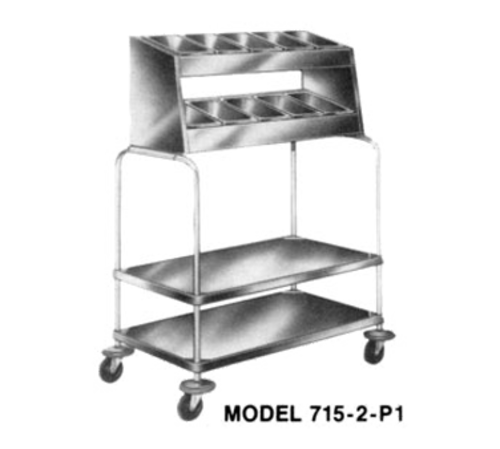 Piper Products/Servolift Eastern 715-2-P5 Flatware & Tray Cart