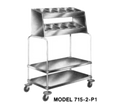 Piper Products/Servolift Eastern 715-2-P4 Flatware & Tray Cart
