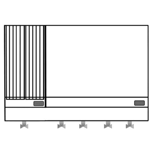 Comstock-Castle FHP42-30-1RB Griddle / Charbroiler, Gas, Countertop