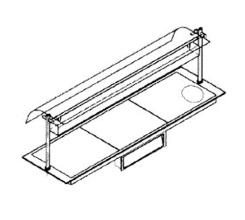 Piper Products/Servolift Eastern D240160 Heated Shelf Food Warmer