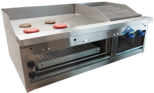 Comstock-Castle FHP48-1.5RB-30B Griddle / Charbroiler, Gas, Countertop