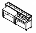 Piper Products/Servolift Eastern ESC-88 Conveyor, Tray Make-Up