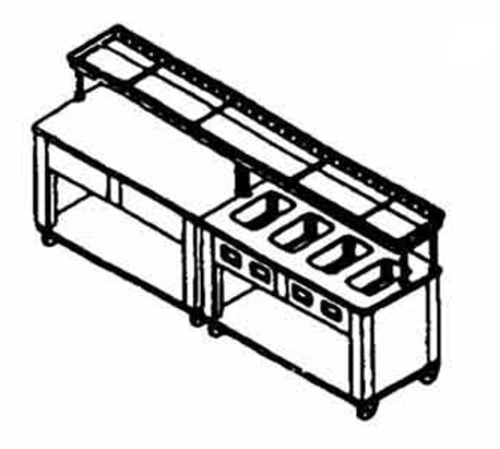 Piper Products/Servolift Eastern ESC-88 Conveyor, Tray Make-Up