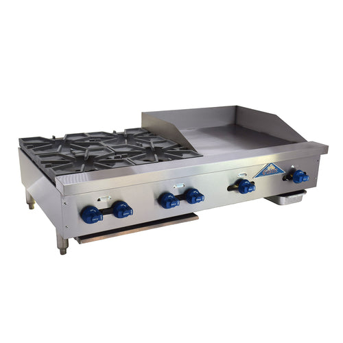 Comstock-Castle FHP48-2LB-24B Griddle / Charbroiler, Gas, Countertop