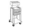 Piper Products/Servolift Eastern PTS/1216MO Flatware & Tray Cart