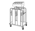 Piper Products/Servolift Eastern PTS/1222MO2 Flatware & Tray Cart