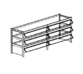 Piper Products/Servolift Eastern R3CDD-36 Sneeze Guard, Stationary
