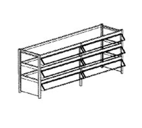 Piper Products/Servolift Eastern R3CDD-36 Sneeze Guard, Stationary