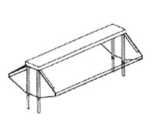 Piper Products/Servolift Eastern RBPG-60 Sneeze Guard, Stationary
