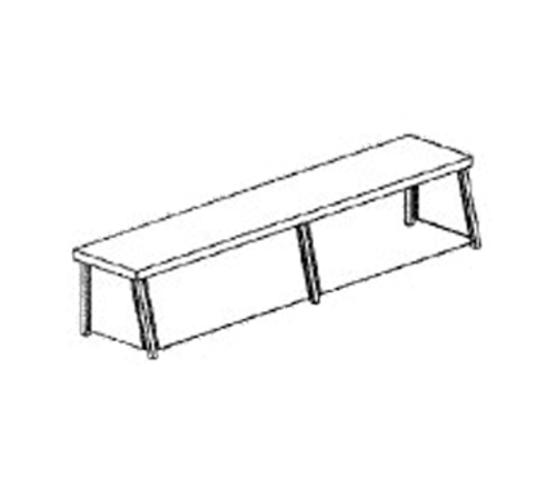Piper Products/Servolift Eastern RCPG-60 Sneeze Guard, Stationary