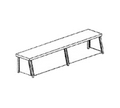 Piper Products/Servolift Eastern RCPG-96 Sneeze Guard, Stationary
