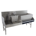 Advance Tabco PRU-24-48L-10 Underbar Ice Bin/Cocktail Station, Blender Station