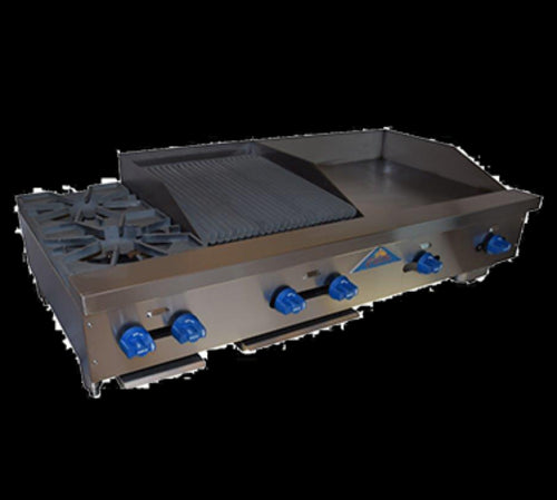 Comstock-Castle FHP54-24-1.5RB Griddle / Charbroiler, Gas, Countertop