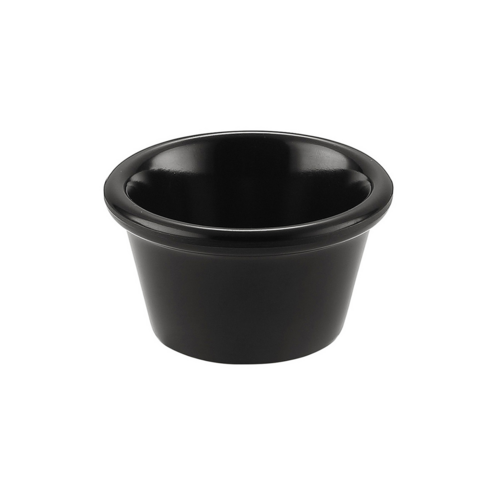 CAC MRKF-3-BLK Ramekin / Sauce Cup, Plastic