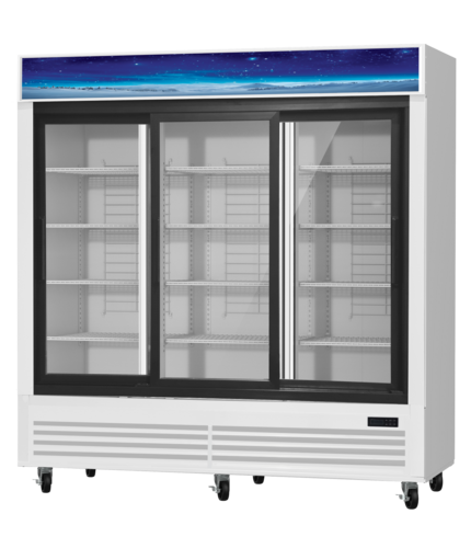 Blue Air BGM69SLW-HC Refrigerator, Merchandiser