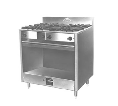 Comstock-Castle FK43 Range, 36" Restaurant, Gas