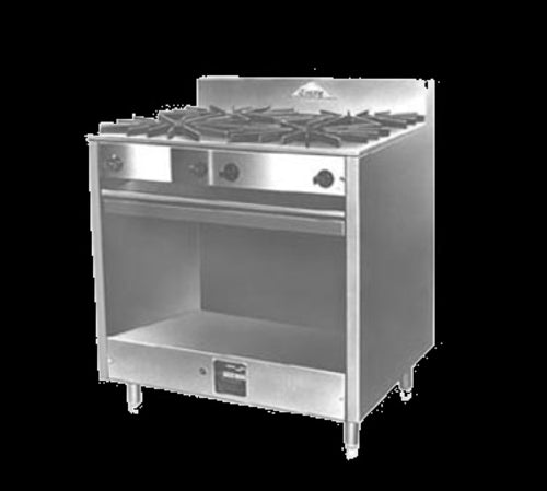 Comstock-Castle FK43 Range, 36" Restaurant, Gas