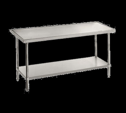 Advance Tabco VLG-308 Work Table,  85" - 96", Stainless Steel Top