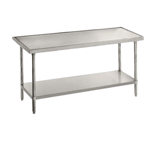 Advance Tabco VSS-362 Work Table,  24" - 27", Stainless Steel Top