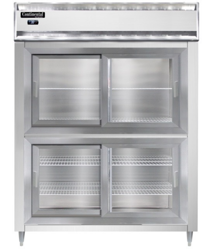 Continental D2RENSSSGDHD Refrigerator, Reach-In
