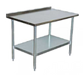 Serv-Ware T2436CWP-3-T Work Table,  36" - 38", Stainless Steel Top