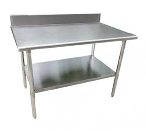 Serv-Ware T3036CWP-16BS Work Table,  36" - 38", Stainless Steel Top